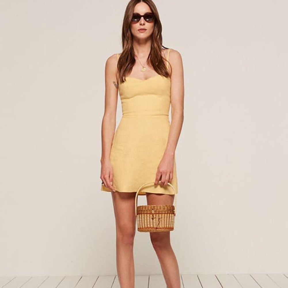 Reformation Audrey Dress Never Worn